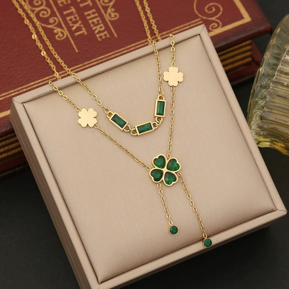 Wholesale Jewelry Stainless Steel Butterfly Heart Shape Flower Insect Fashion Ochain Necklace For Women