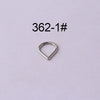 Wholesale Jewelry Stainless Steel Closed Ring Creative Moon And Drop Shape Ear Nose Puncture Ring Electroplated Unisex
