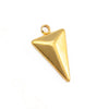Wholesale Jewelry Stainless Steel Conical Cross Star Pendant Earrings Bracelet Electroplated Geometric Accessories