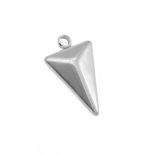 Wholesale Jewelry Stainless Steel Conical Cross Star Pendant Earrings Bracelet Electroplated Geometric Accessories