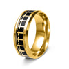 Wholesale Jewelry Stainless Steel Cross Unisex Ring Geometric Design Seiko