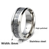 Wholesale Jewelry Stainless Steel Cross Unisex Ring Geometric Design Seiko