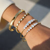Wholesale Jewelry Stainless Steel Electroplated Bracelet With Zircon