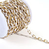 Wholesale Jewelry Stainless Steel Enamel Oil Drop Chain Handmade Bracelet Necklace