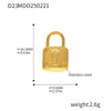 Wholesale Jewelry Stainless Steel Geometric And Flower And Heart Shape Pendant 18K Gold Plated