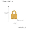 Wholesale Jewelry Stainless Steel Geometric And Flower And Heart Shape Pendant 18K Gold Plated