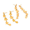 Wholesale Jewelry Stainless Steel Geometric Butterfly Tassel Earrings For Women With Electroplating