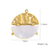 Wholesale Jewelry Stainless Steel Geometric Electroplated Accessories For Women