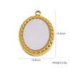 Wholesale Jewelry Stainless Steel Geometric Electroplated Accessories For Women