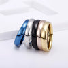 Wholesale Jewelry Stainless Steel Geometric Electroplated Unisex Ball Rings