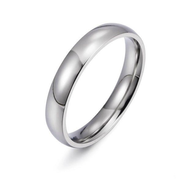 Wholesale Jewelry Stainless Steel Geometric Electroplated Unisex Ball Rings