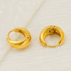 Wholesale Jewelry 316L Stainless Steel Geometric Electroplating Earring For Women