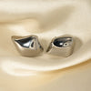 Wholesale Jewelry Stainless Steel Geometric Electroplating Women's Earrings
