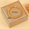 Wholesale Jewelry Stainless Steel Geometric Fashion Electroplated Snake Bone Bracelet For Women