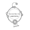 Wholesale Jewelry Stainless Steel Geometric Hollow Electroplated Women's Bracelet