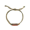 Wholesale Jewelry Stainless Steel Geometric Letters Numbers Text Dripping Oil Pendant Necklace And Bracelet Gold Plated