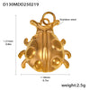 Wholesale Jewelry Stainless Steel Geometric Multielement Pendant 18K Gold Plated