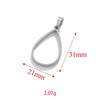 Wholesale Jewelry Stainless Steel Geometric Multishaped Rectangular Electroplated Earrings Pendant Necklace