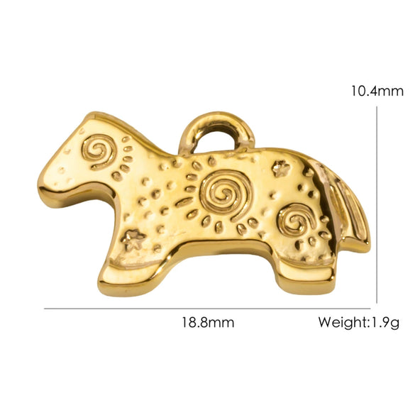 Wholesale Jewelry Stainless Steel Geometric Oildrip Diamondstudded Electroplated Accessories For Women