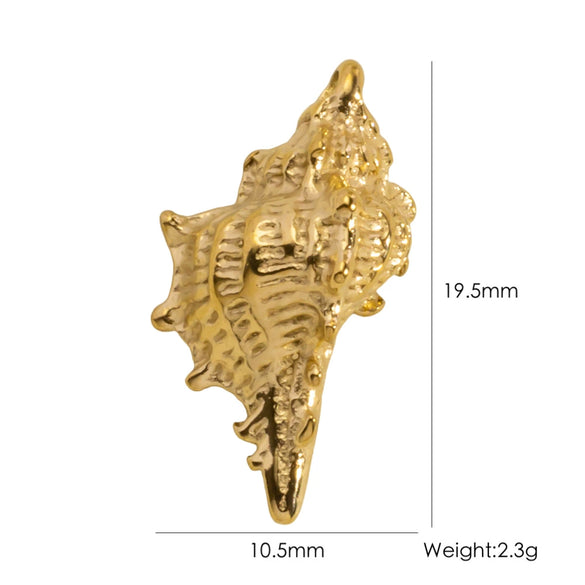 Wholesale Jewelry Stainless Steel Geometric Oildrip Diamondstudded Electroplated Accessories For Women