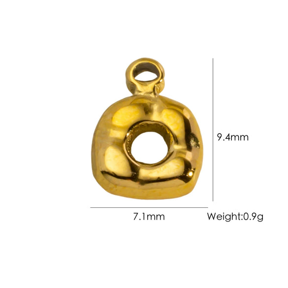 Wholesale Jewelry Stainless Steel Geometric Oildrip Diamondstudded Electroplated Accessories For Women