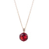 Wholesale Jewelry Stainless Steel Geometric Opal Necklace Women's Hip Hop Retro Classic Ochain Electroplating