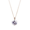Wholesale Jewelry Stainless Steel Geometric Opal Necklace Women's Hip Hop Retro Classic Ochain Electroplating