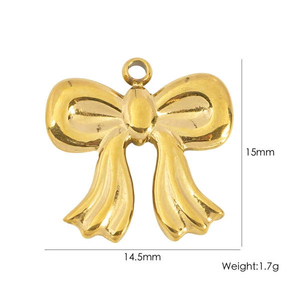 Wholesale Jewelry Stainless Steel Geometric Pendant With Natural Stone And Furnace Electroplating