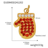Wholesale Jewelry 316L Stainless Steel Geometric Plant Flowers Style Electroplating Pendant