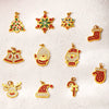 Wholesale Jewelry 316L Stainless Steel Geometric Plant Flowers Style Electroplating Pendant