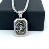Wholesale Jewelry Stainless Steel Geometric Polishing Pendant Necklace Ancient Greek Mythology Belief Series