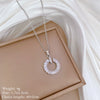 Wholesale Jewelry Stainless Steel Geometric Ring And Necklace For Unisex