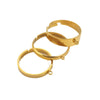 Wholesale Jewelry Stainless Steel Geometric Ring Handmade