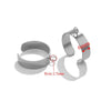 Wholesale Jewelry Stainless Steel Geometric Ring Handmade