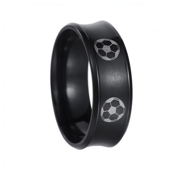 Wholesale Jewelry Stainless Steel Geometric Ring Unisex Seiko