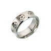 Wholesale Jewelry Stainless Steel Geometric Ring Unisex Seiko
