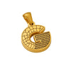 Wholesale Jewelry Stainless Steel Gold Plated English Letter Pendant Necklace