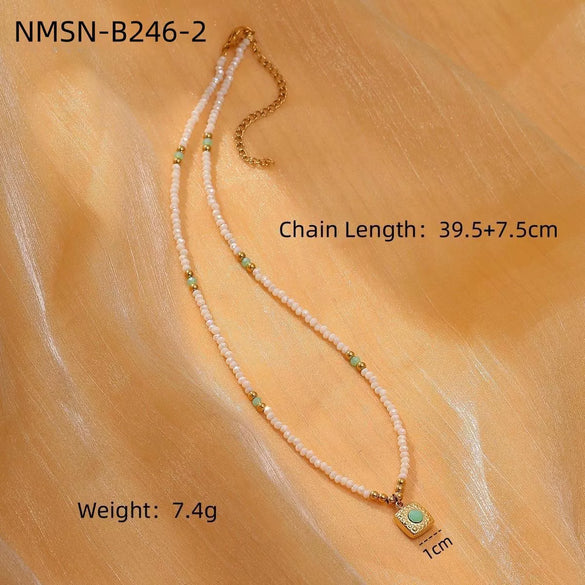 Wholesale Jewelry Stainless Steel Heart Shape Light Luxury Style Electroplated Love Women's Necklace Bracelet Ring Combination Suit