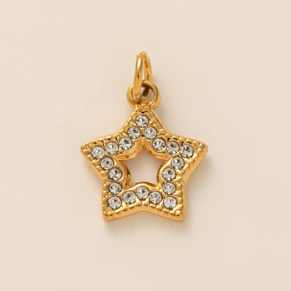 Wholesale Jewelry Stainless Steel Heart Shape Pendant Necklace And Bracelet With Electroplating And Rainbow Star Love Moon Key Scorpion Aircraft Design