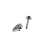 Wholesale Jewelry Stainless Steel Heart Shaped Multicolor Butterfly Geometric Electroplated Ear Nail Piercing Jewelry