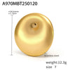 Wholesale Jewelry 316L Stainless Steel 18K Gold Plated Exaggerated Big Round Earrings With Stars Sun And Moon Clouds Universe Pattern