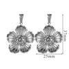 Wholesale Jewelry Stainless Steel 18K Goldplated Creative Flower Pendant Necklace
