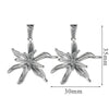 Wholesale Jewelry Stainless Steel 18K Goldplated Creative Flower Pendant Necklace