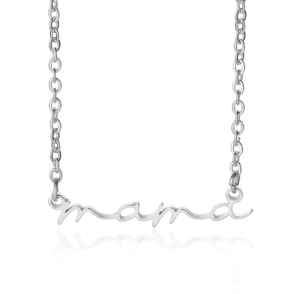 Wholesale Jewelry Stainless Steel Letter Handpainted Snake Bone Chain Necklace