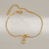 Wholesale Jewelry Stainless Steel Letter Pendant Love Knot Bracelet Electroplating For Women