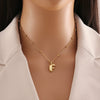 Wholesale Jewelry Stainless Steel Letter Pendant Necklace With Electroplating