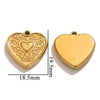 Wholesale Jewelry Stainless Steel Love Shell Flower Multishape Pendant Necklace With 18K Electroplating