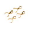 Wholesale Jewelry Stainless Steel Melon Seed Buckle Electroplated Allmatch Pendant Buckle