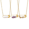 Wholesale Jewelry 316L Stainless Steel Natural Stone Freshwater Pearl Geometric Electroplated Necklace For Women