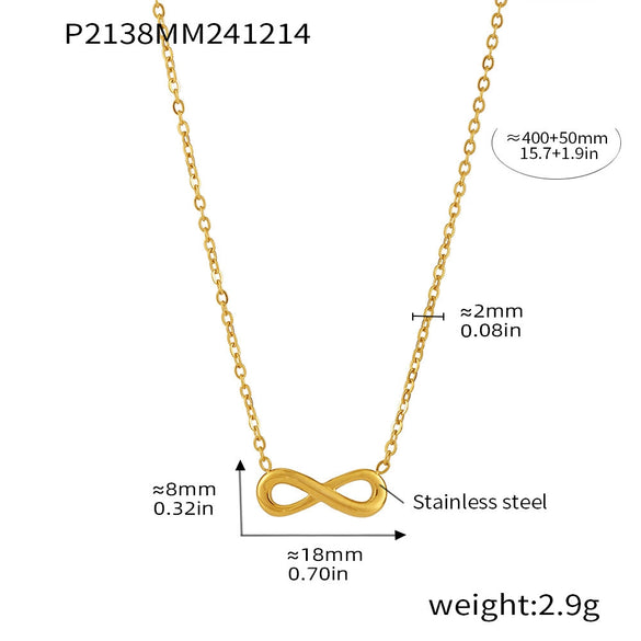 Wholesale Jewelry 316L Stainless Steel Natural Stone Freshwater Pearl Geometric Electroplated Necklace For Women